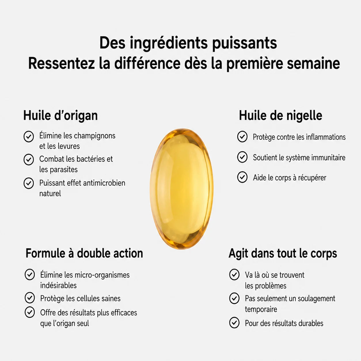 Vitail - Huile d'origan avec huile de nigelle