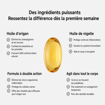 Vitail - Huile d'origan avec huile de nigelle