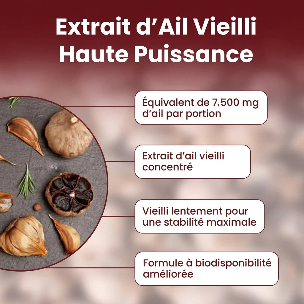Concentré Érectile à l'Ail Vieilli
