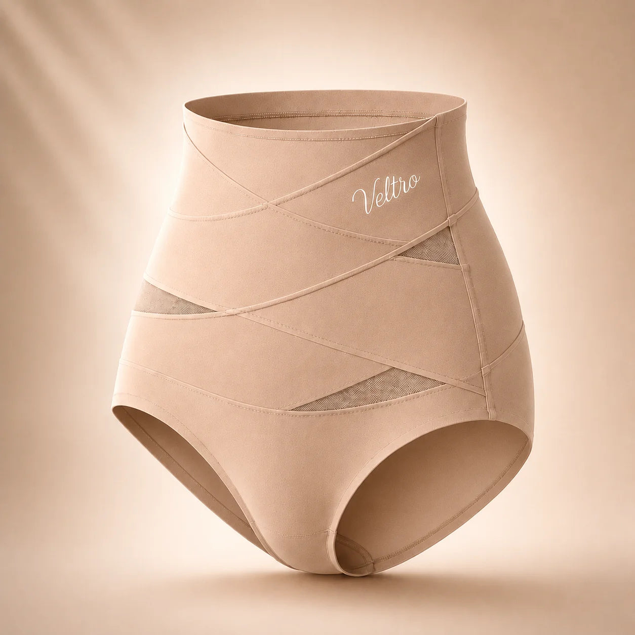 Postpartum shaping brief with 360° cross-bands